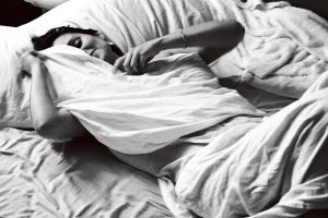 ジェニファーのウトウトする表情を見るのが好きだった。2006年7月5日