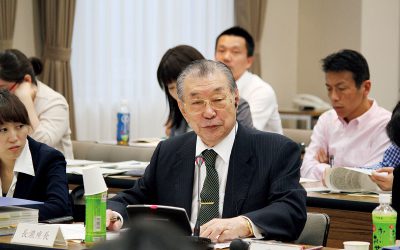 環境省「専門家会議」の座長を務めた故・長瀧重信氏。Photo by Shin WADA